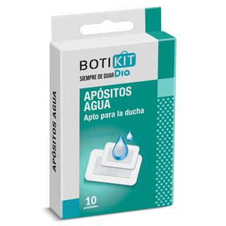 Tiritas Impermeables Al Agua Botikit De Dia Caja 10 Unidades