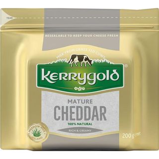 Queso Cheddar Mature Barra Kerrygold, Pieza 200 G (15717796)