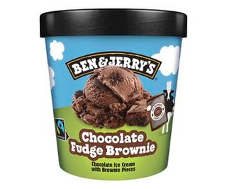 Tarrina de Helado de Chocolate con Brownie Ben & Jerry'S 465 Ml