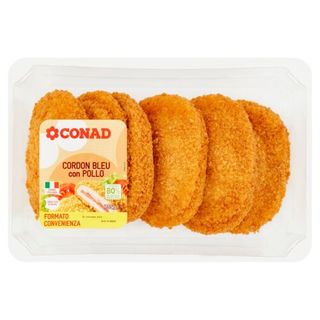 CONAD Cordon Bleu con Pollo Formato Convenienza 735 g - 8003170077911