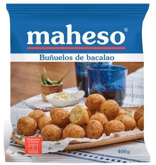 Buñuelos Maheso De Bacalao 400 G