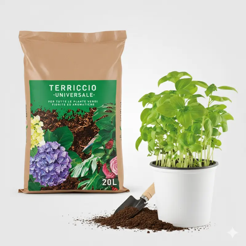 Piante e terriccio