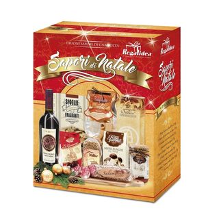 Regalidea Scatola Sapori Di Natale Box, 8 Units