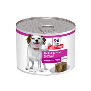 Hill’S Science Plan Adult Small & Mini Mousse De Ternera Lata Para Perros 0.25Kg