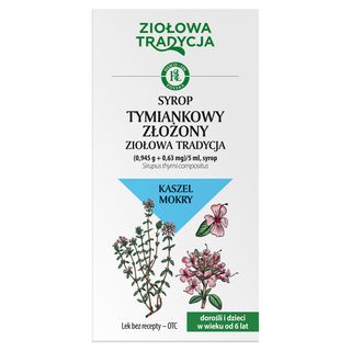Hasco Syrop Tymiankowy Złożony 125 g