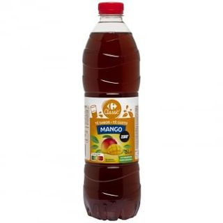 Té Sabor Mango Zero Carrefour Classic´ Botella 1,5 L.