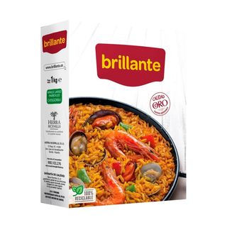 BRILLANTE Arroz Largo Vaporizado, 1Kg