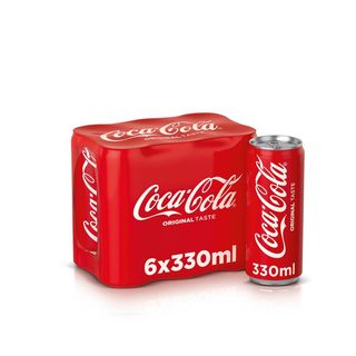 Coca-Cola Original Lata 6X33Cl