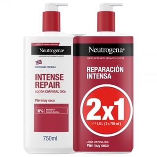 Loción Corporal Cica Reparación Intensa Neutrogena 2x750 Ml.