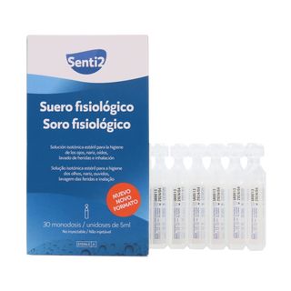 SENTI2 Suero Fisiológico Monodosis, 30Ud