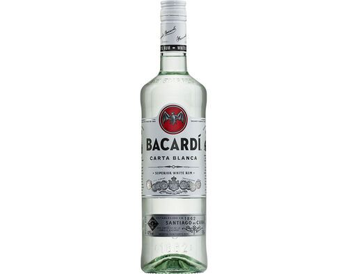 RUM BACARDI CARTA BLANCA 0.70L