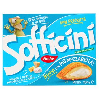Sofficini Findus 4 Sofficini Formaggi Più Mozzarella 250 g - 8057018224968