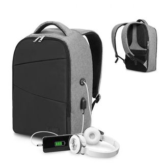 Mochila Antirrobo Subblim Secure V2 Ap Gris Para Portátil 15,6 (8436586742133)