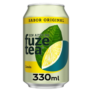 Fuze Tea Limón Sin Azúcar 330ml Lata