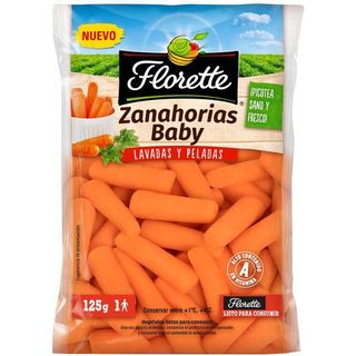 Zanahoria Baby Florette, Bolsa 125 G