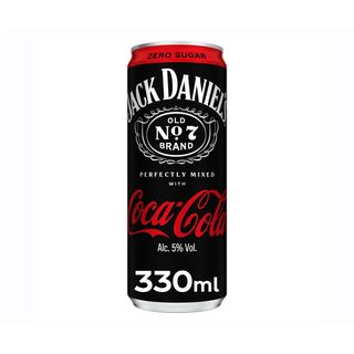 Jack Daniel’s & Coca-Cola Zero Lata 33 cl