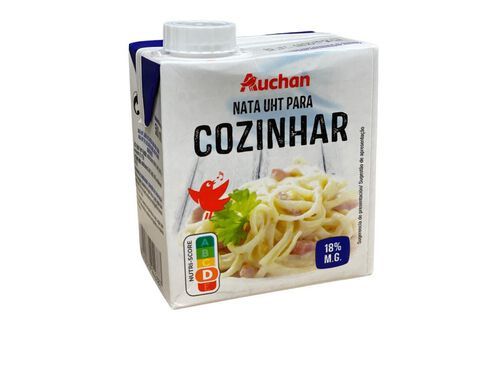 NATA AUCHAN UHT PARA COZINHAR 500ML
