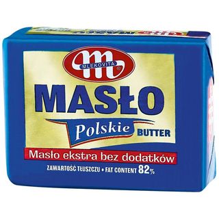 Mlekovita Masło Polskie ekstra 82 % tł. 200 g