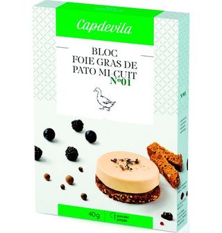 Foie Gras Capdevila Micuit Pato 40 G