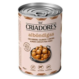 Criadores Albóndigas Cordero Lata Para Perros 0.4Kg