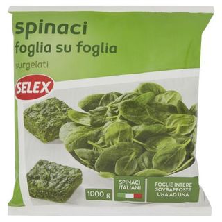 Selex Spinaci A Cubetti Surgelati 1 Kg - 72042