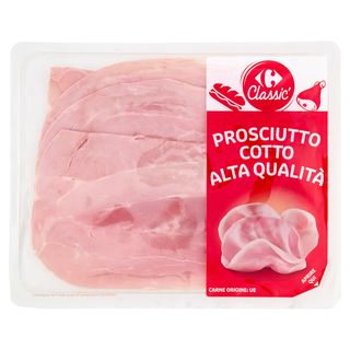 Carrefour Classic Prosciutto Cotto Alta Qualità 120 G