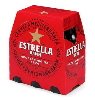 Cerveza Estrella Damm 25 Cl 6 Uds.