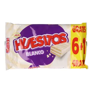 Choc.Huesitos Blanco 6X20 Valor 120 Gr