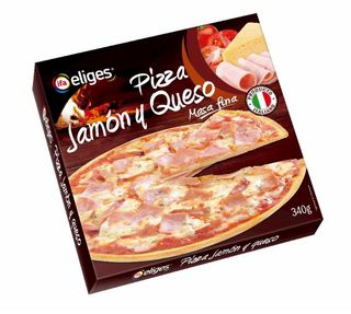 Pizza Jamon Y Queso Ifa Eliges 340G
