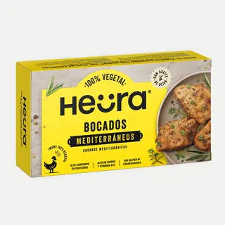Bocados Mediterráneos Heura Caja 180 Gr.
