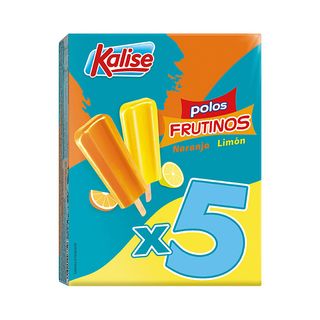 Kalise frutinos de naranja y limon pack 5 x 80 g