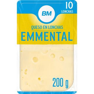 BM Queso Emmental Lonchas 200 G