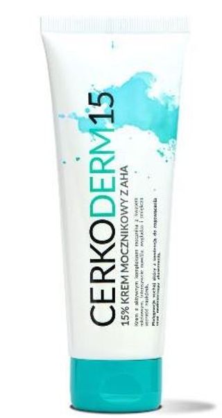 Cerkoderm 15%  krem z mocznikiem i z AHA 75 ml