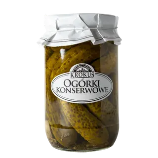 Ogórki Konserwowe 650g Krokus