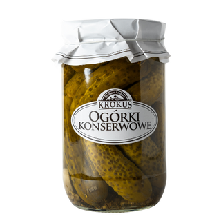 Ogórki Konserwowe 650g Krokus