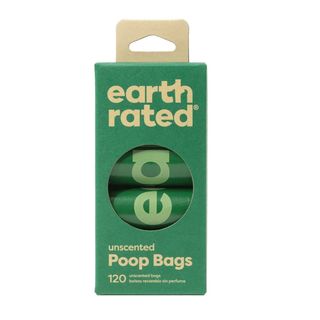 120 UN Earth Rated Refill Bolsas sin perfume para heces de perros
