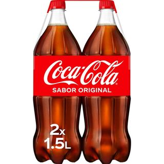 Refresco Coca-Cola Pet 2 X 1,5L