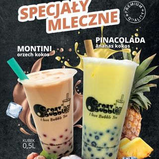 Crazy Bubble Orzech Kokos Premium Quality, 0.7L