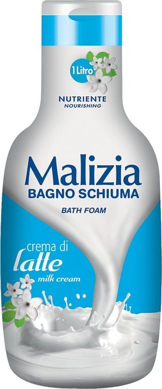 MALIZIA BAGNOSCHIUMA CREMA DI LATTE 1 LITRO   MIN1420