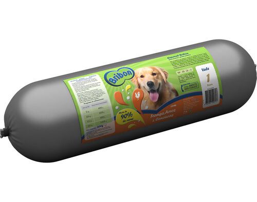SALSICHA BRIBON FRANGO/ARROZ/CENOURA 800G