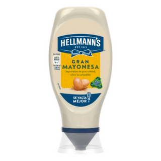 Hellmann's Mayonesa Original 430ml sin gluten.