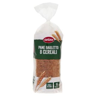 Selex Pane Morbido con 8 Cereali a Fette 400 g
