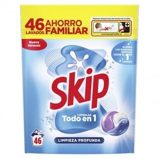 Detergente En Cápsulas Limpieza Profunda Skip 46 Lavados.