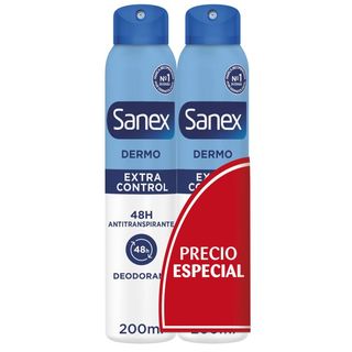 Desodorante Spray Dermo Extra Control 48h - Sanex - 2 x 200 ml 8714789974651