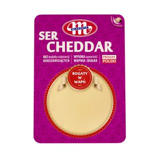 Mlekovita Ser cheddar plastry, 300 g