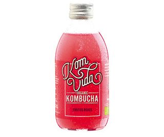 Kambucha (Bebida A Partir de Té) Ecológica Frutos Rojos Komvida 750 Ml