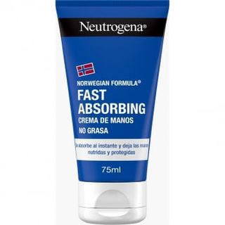 Crema De Manos Rápida Absorción Textura Ligera Neutrogena 75 Ml.