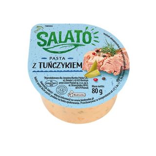 Salato Pasta kanapkowa z tuńczykiem, 80 g