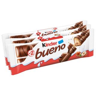 Snack de Chocolate Kinder Bueno Conjunto Kinder (emb. 129 gr (3 un))