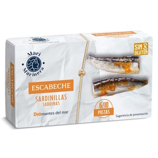 Sardinillas En Escabeche Dia Mari Marinera Lata 65 G